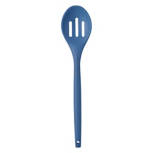 Silicone Slotted Spoon, Blue