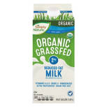 Organic Grass Fed 2% Reduced Fat Milk, 64 fl oz