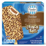 Chocolate  Ice Cream Crunch Bars, 6 count