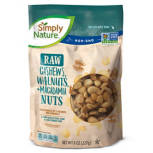 Raw Cashews, Walnuts and Macadamia Nuts, 8 oz