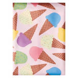 Ice Cream Print Oblong Indoor/Outdoor Tablecloth, 60" x 102"