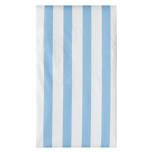 Blue/White Stripes Indoor/Outdoor Oblong Vinyl Tablecloth, 60" x 84"