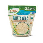 Organic White Rice, 28 oz