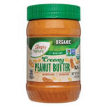 Organic Creamy Peanut Butter, 16 oz
