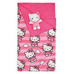 Hello Kitty Sleeping Bag and Pillow Pal Plush, 30" x 54"