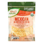 Shredded Organic Mexican Cheese Blend, 6 oz