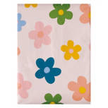 Flowers Spring Vinyl Tablecloth, 52" x 70"