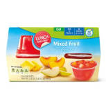 Mixed  Fruit in Blackcherry Gel Bowls, 4 count