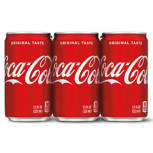 Cola Mini Cans - 6 Pack, 7.5 fl oz