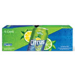 Citrus Twist Lemon Lime Soda - 12 pack cans,  12 fl oz