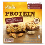 Peanut, Dark Chocolate and Almond Protein Chewy Granola Bars, 5 count