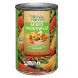 Mixed Vegetables, 15 oz Can