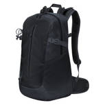 Black 20L Hiking Backpack, 18.8" x 11" x 7.8"