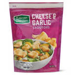 Cheese and Garlic Croutons, 5 oz
