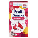 Strawberry Fruit Snacks, 28 count