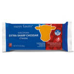 Wisconsin Extra Sharp Cheddar Cheese Block, 8 oz