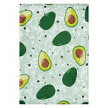 Avocados Spring Vinyl Tablecloth, 52" x 70"