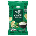 Sour  Cream & Onion Baked Ripple Chips, 6.2 oz