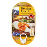 Herring Fillets in Curry Pineapple Sauce, 7 oz