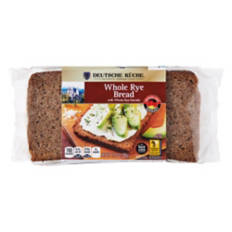 German  Whole Rye Bread, 17.6 oz