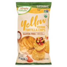 Organic  Yellow Corn Tortilla Chips, 11 oz