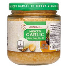 Minced Garlic in Extra Virgin Olive Oil, 7 oz