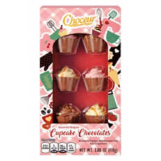 Assorted Flavor Cupcake Chocolates, 3.88 oz