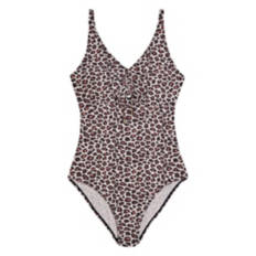 Ladies Premium Swimsuit - Leopard, L
