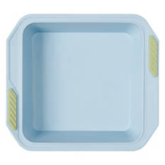 Reinforced Silicone Bakeware - Square Pan, Blue