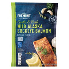 Garlic & Herb Sockeye Salmon, 16 oz
