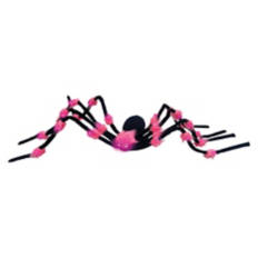 5' Light up Spider, Pink