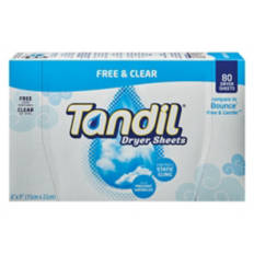 Free & Clear Fabric Softener Sheets, 80 count