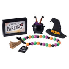 Halloween Tray Objects - Broom Parking Collection