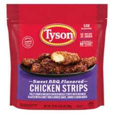 Sweet BBQ Flavored Crispy Chicken Strips, 25 oz