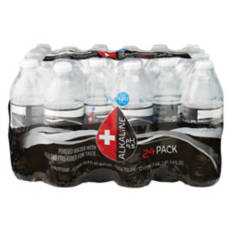 Electrolytes Alkaline Purified Water - 24 pack, 16.9 fl oz bottle
