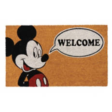 18" X 30" Welcome Mickey Coir Mat