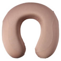 Memory Foam Cushion Neck Pillow, Beige