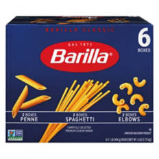 6 Family Pack Pasta Box, 6 lb