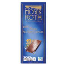 Sea Salt & Caramel Dark Chocolate Bars, 5 count