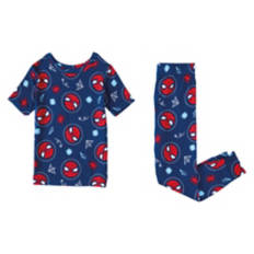 2 Piece Children's Spiderman Character Pajama Set, M/8