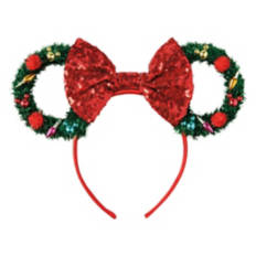 Premium Holiday Character Headband - Wreath