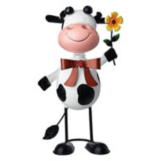 Metal Garden Figurine - Cow