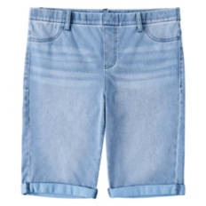 Ladies Bermuda Jegging - Light Blue, M