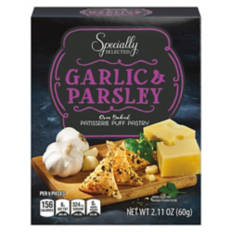 Garlic & Parsley Oven Baked Puff Pastry, 2.11 oz