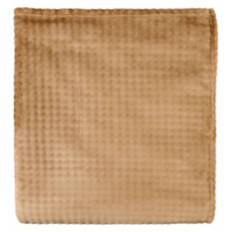 Full/Queen Size Sculpted Blanket, Taupe