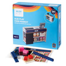 Kids 385 Piece Food Market Blocks