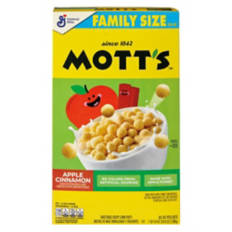 Motts Apple Cinnamon Flavored Corn Puffs Cereal, 20.8 oz