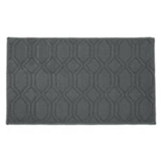 20" x  34" Rectangle Shaped Kitchen Accent Rug - Gray Polygon