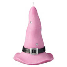 Halloween Molded Candle - Witch Hat, Purple