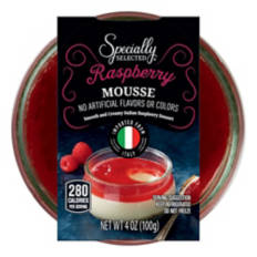 Raspberry Mousse Dessert, 4 oz